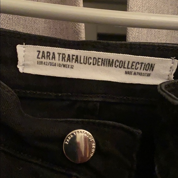 Black skinny ankle length jeans - Picture 2 of 3